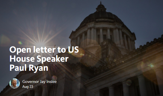 Open letter to Paul Ryan